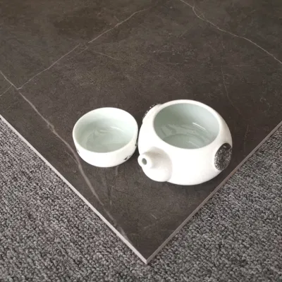 Anti-Static Cement Look Rustic Glazed Porcelain Flooring Tiles for Hotel