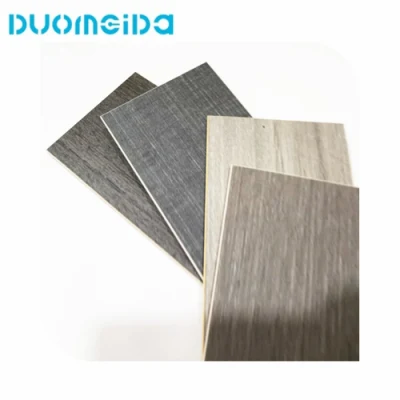 China Wholesale Laminate Wooden Color Marble Stone Plastic Composite Lvt Lvp Spc Flooring Bathroom PVC Luxury Vinyl Plank Floor Grey Wall Tile