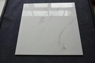 600X600 Marble Effect White Crystal Polished Floor Tiles Porcelain Living Room Decoration Full Glazed Polished Porcelain Ceramic Floor Tile