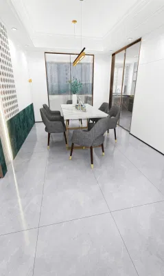 Amalie Gray 600*1200 Marble Floor Tiles Made in China Are Suitable for Living Room and Dining Room