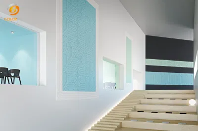 High Quality Square Made In China Decoration Ceiling Board Acoustic Wall Tiles