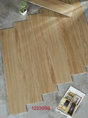 Wholesale Price Cherry Wood Grain Ceramic Floor Tile