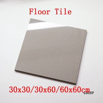 Floor Tile Matt Surface Porcelain Rustic Tile Full Body Black/White Tile 600*600mm