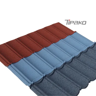 UV Resistant Roofing Sheet Pallets Stone Coated Nigeria Metal Roof Tile for Villa House with CE (ISO9001) Made in China
