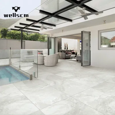 The Newest Large Polished Slab Tiles Grey Marble Glazed Glossy 600X1200mm Extra Big Slab Floor and Wall Porcelain Tiles
