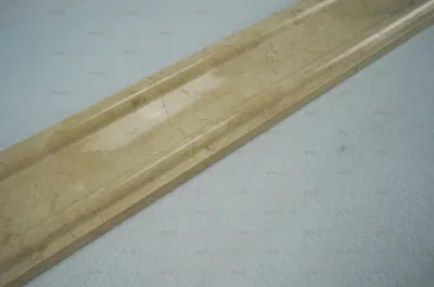 Hot Sale Lightweight Border Line Wall Design Beige Marble Skirting Board Tile