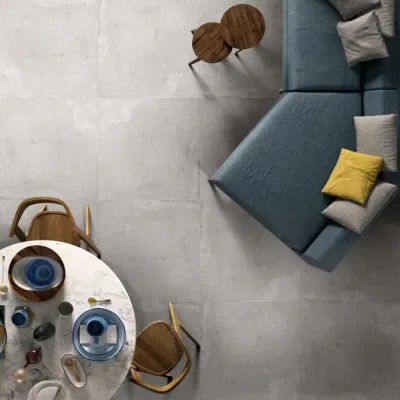 Floor and Wall Tile Ivory Italian Style 600X600mm Concrete Tile (CVL601)
