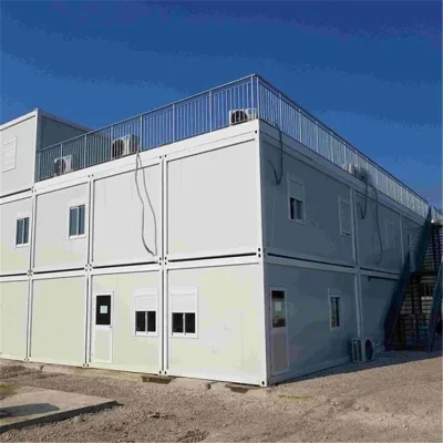 Economical Effective Foldable Stacked Modular Office Container House
