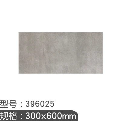 Shaneok Simple Modern Grey Cement Brick 300*600 Bathroom Toilet Tile Archaic Anti-Slip Wear-Resisting Toilet Floor Tile