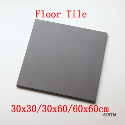 Ceramic Tile Marble 30X30/60X60cm Grey Floor Tile Prevent Stone Contemporary and Contracted Sitting Room Dining-Room Floor Tile