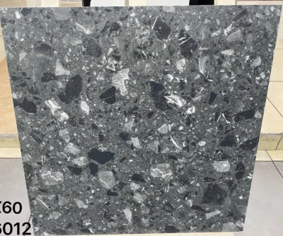 Home Decoration Building Material 600*600mm Porcelain Matte Floor Antique Terrazzo Rustic Tiles