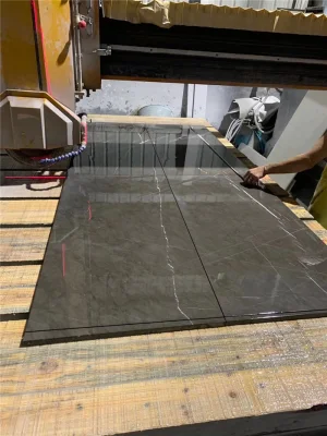 Natural Stone polished/honed/antique Pietra grey marble tiles for interiors/indoor kitchen/bathroom/toilet floor/wall decoration