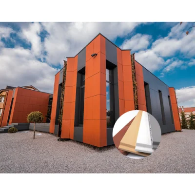 Togen Fire Resistant Hospital Facade Custom Wall Tile Cladding Natural Surface Clay Exterior Red Terracotta Panel