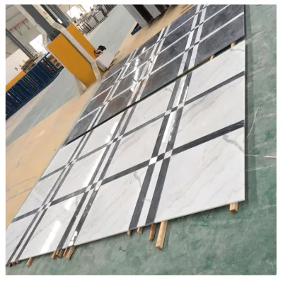 Natural China Cheap Landscape White Marble Slab for Flooring Tile