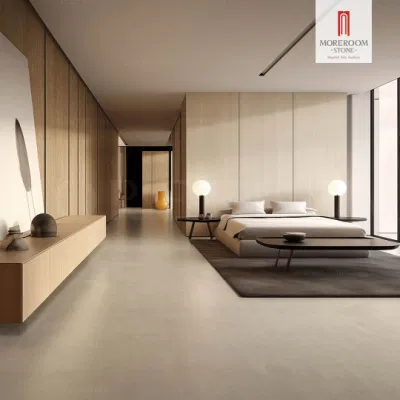 2024 Hot Sale Non Slip Extra Large Slim Slab Wood Grain Look Porcelain Tiles for Project