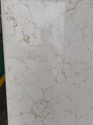 Solid Surface Artificial White Engineeredcountertop Bathroom and Kitchen