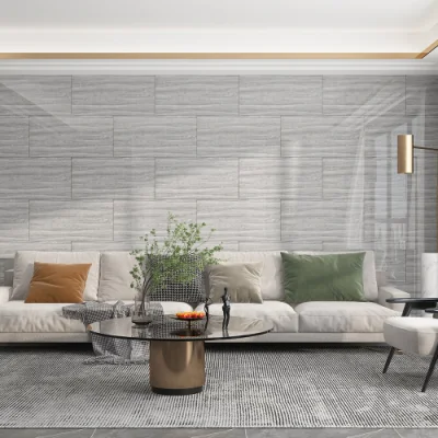 Waterproof Self Adhesive Backsplash PVC Tile Bathroom Stick on Wall Tiles