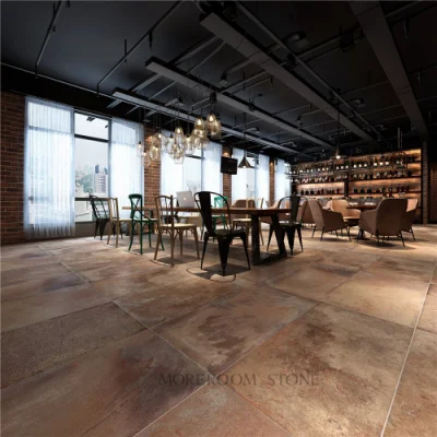 Matte Floor Tile Concrete Large Format Porcelain Tile