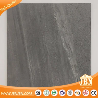 Customized Porcelanato Tiles Non Slip Matte Surface Grey Cement Style Bathroom Floor Indoor and Outdoor Marble Wall and Floor Rustic Ceramic Tile (JB6045D)