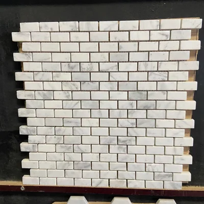 White/Black/Grey Natural Stone/Granite/Marble/Basalt Tiles Mosaic for Bathroom/Wall/Floor/Backsplash/Patterns Hexagon/Herringbone Wholesale Prices