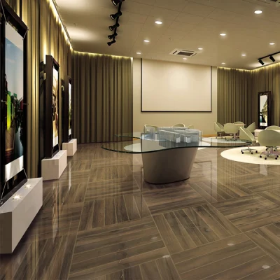 Small Wooden Ceramic Tile Promotion Flooring in Foshan
