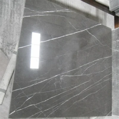Natural Stone polished/honed/antique Pietra grey marble tiles for interiors/indoor kitchen/bathroom/toilet floor/wall decoration