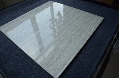 HS651gn Gray Wood-Line Ceramic Tiles for Bedroom Guangdong China