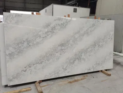 Concrete Rainy Bathroom Vanity Wall Panels Kitchen Cabinet Countertops Island Worktop Table Tops Artificial Stone Slab Quartz Tiles