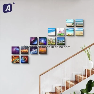 Wall Art Photo Tiles Mixtiles Lightweight Square Creative Frameless Photo Tiles for Wall Decor