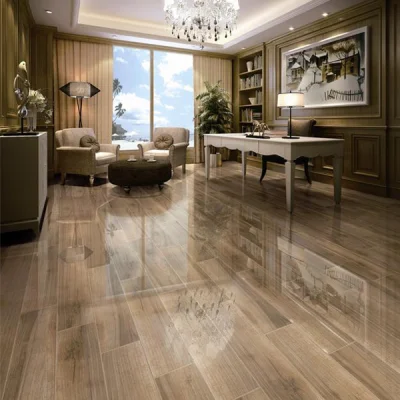 Small Wooden Ceramic Tile Promotion Flooring in Foshan