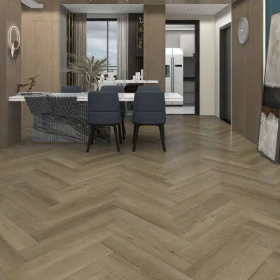 Customized Natural Color European Oak 14mm Thick Laminate Flooring, Waterproof Laminate Flooring, White Washed Wood Flooring, European Oak Solid Wood Flooring
