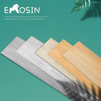Building Material Self Stick Lvt/Spc/PVC/Rubber/Ceramic/Porcelain Plastic/Wood/Wooden/Stone/Marble/Carpet Luxury Vinyl Floor/Wall/Ceiling Plank Tile