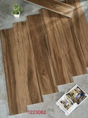 Wholesale Price Cherry Wood Grain Ceramic Floor Tile