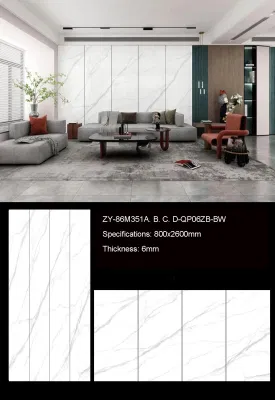 Gray Sintered Stone Large Plate Ceramic Plate Large Ceramic Tile Rock Slate Marble Stone 3mm Thick Wall Tiles