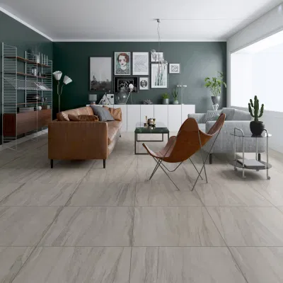 Foshan Rustic Glazed Porcelain Floor Wall Ceramic Tile Decor Kitchen Bathroom Living Room Building Material Modern Home