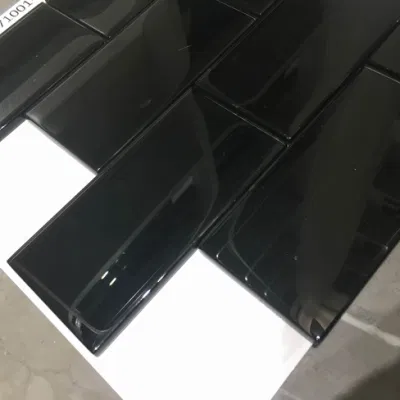 Laminated 3 Dimensional Glass Mosaic for Study Room