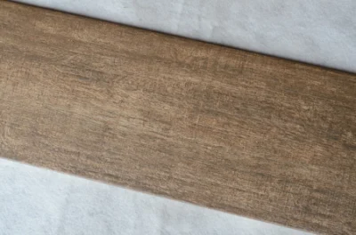 20X90cm Netherlands Dining Hall Dark Brown Wood Look Tile