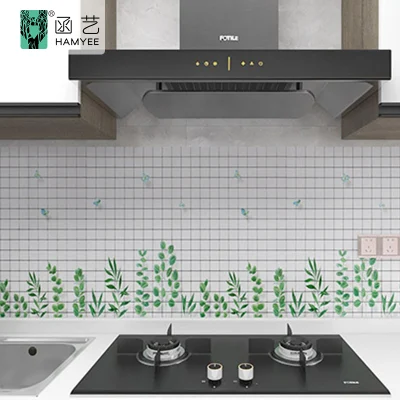 Aluminium Wallpaper Stick on Wall Paper Peel and Stick Cartoon Fruit Wallpaper
