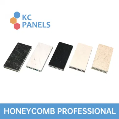 5mm Natural Marble Tile on Honeycomb Panel Lightweight Cost-Saving Thin Stone Panels Wall Panel