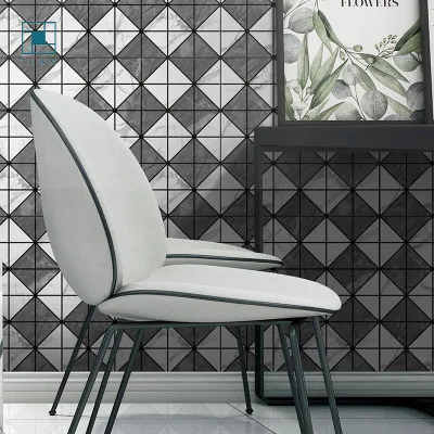 Peel and Stick Backsplash Kitchen Hexagon Wall Sticker 3D Mosaic Self Adhesive Wall Tiles