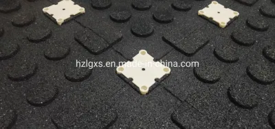 China Factory High Quality Indoor Interlocking Gym Rubber Floor Tile