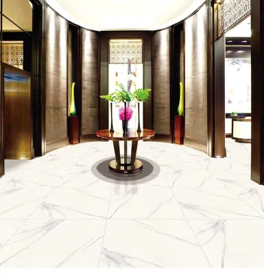 24&quot;X24&quot; Textured White Marble Flooring Ceramic Tile for Commercial