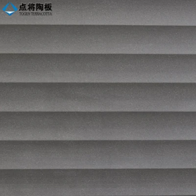 Togen External Wall Tile Lightweight Ceramic Terracotta Facade Clading Panel for Ventilated Facade System