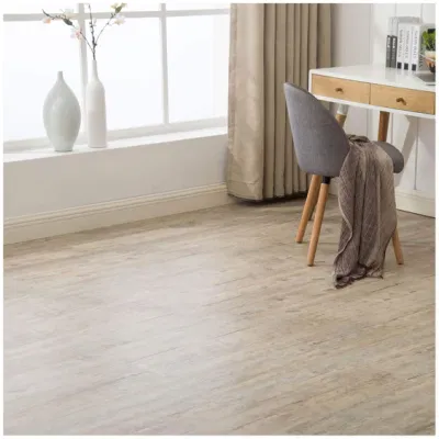 China Non-Slip Wood Texture Plastic Plank Ceramic Floor Vinyl Tile