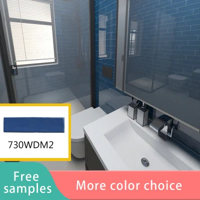 2021new Design Jewelry Navy Blue Ceramic Wall Tile and Floor Tile with Wholesale Price in China