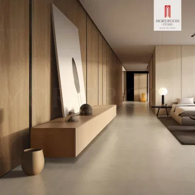 2024 Hot Sale Non Slip Extra Large Slim Slab Wood Grain Look Porcelain Tiles for Project