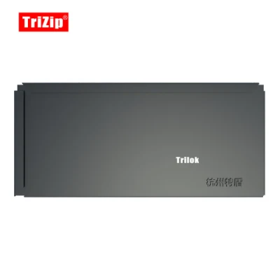 Trilok Rheinzink Titanium Zinc Interlocking Roofing, Wall Cladding, Facade Rectangle Shingle Tile - Td216