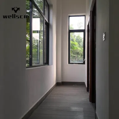 Non-Slip Wear-Resistant Cherry Wood Grain White Ceramic Full Body Wooden Tiles for Outdoor