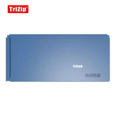 Trilok Rheinzink Titanium Zinc Interlocking Roofing, Wall Cladding, Facade Rectangle Shingle Tile - Td216
