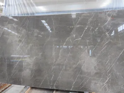 Wholesale Honed Wall/Floor Tile Surface Grey Mocha Marble for Home Decoration Marmol